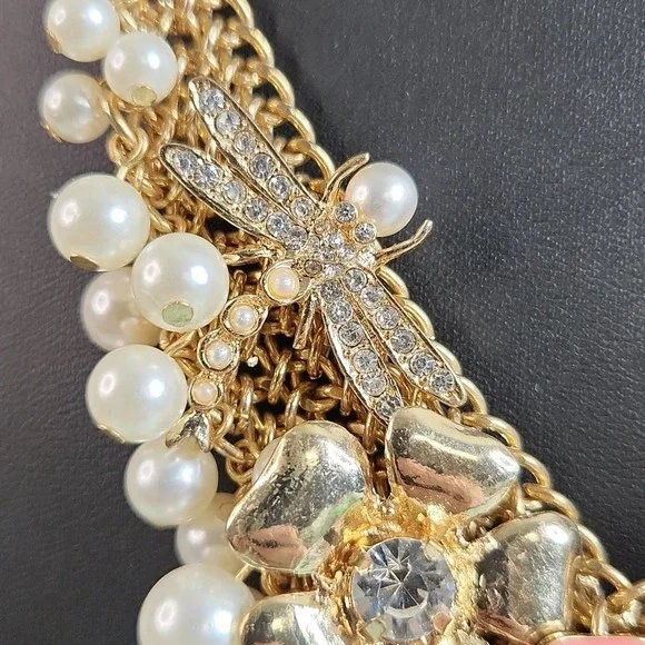 Signed Talbots Statement Necklace - Picture 3 of 6